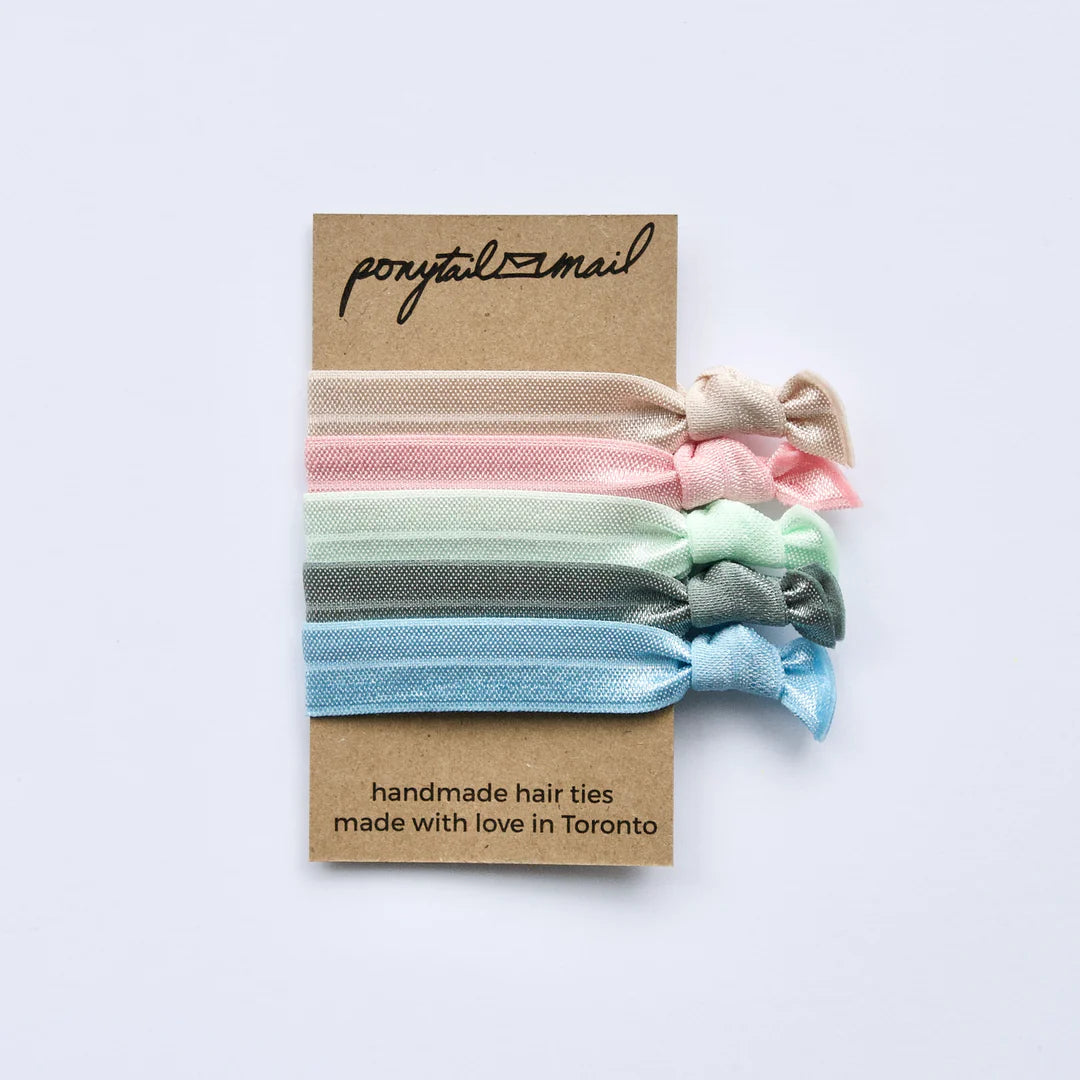 After The Rain Pastel Hair Ties Set