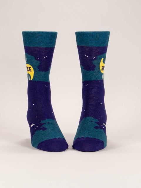 Big Space Nerd Large Socks