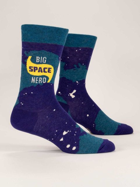 Big Space Nerd Large Socks