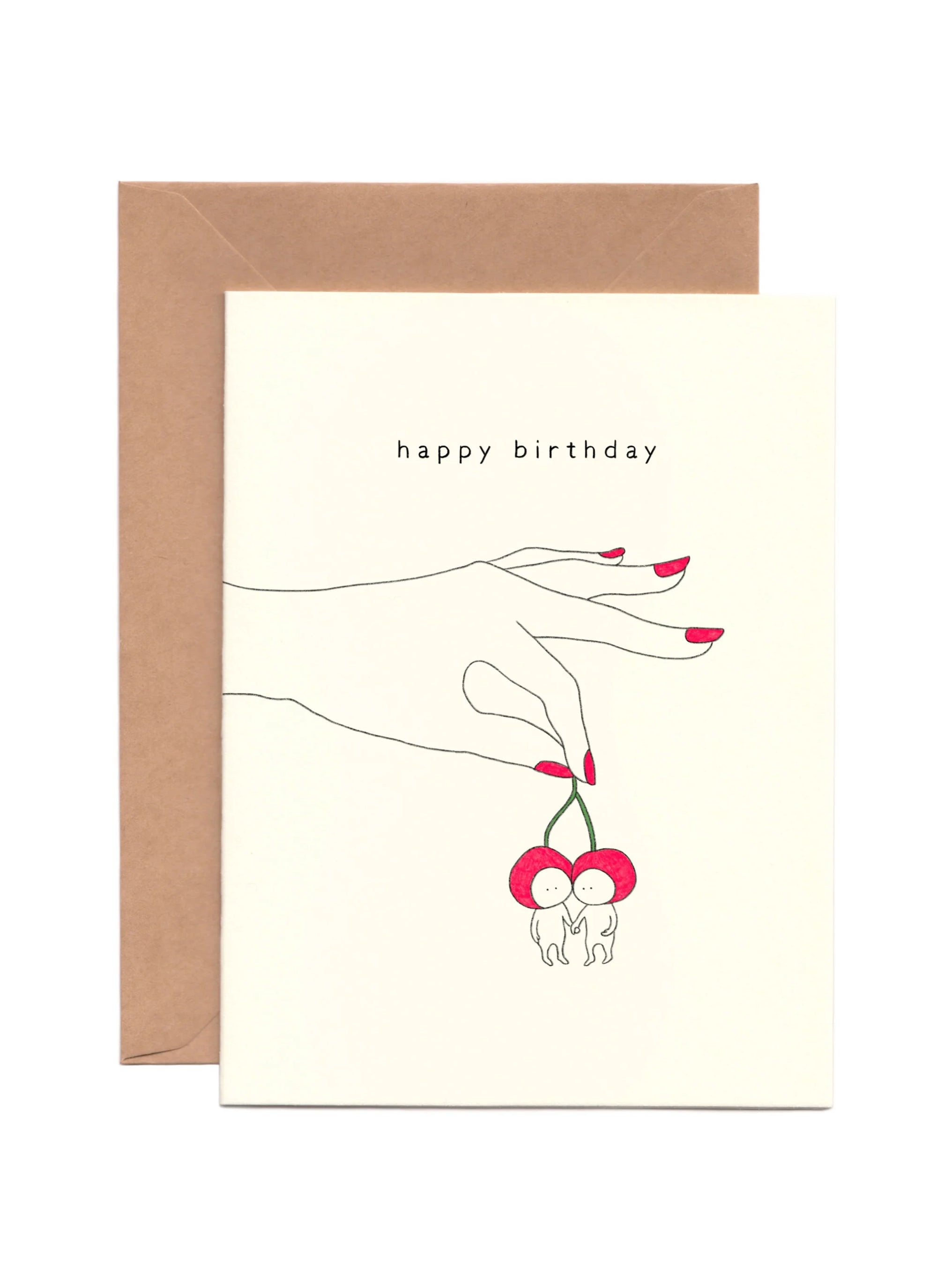 Cherry Soulmate Bday Card