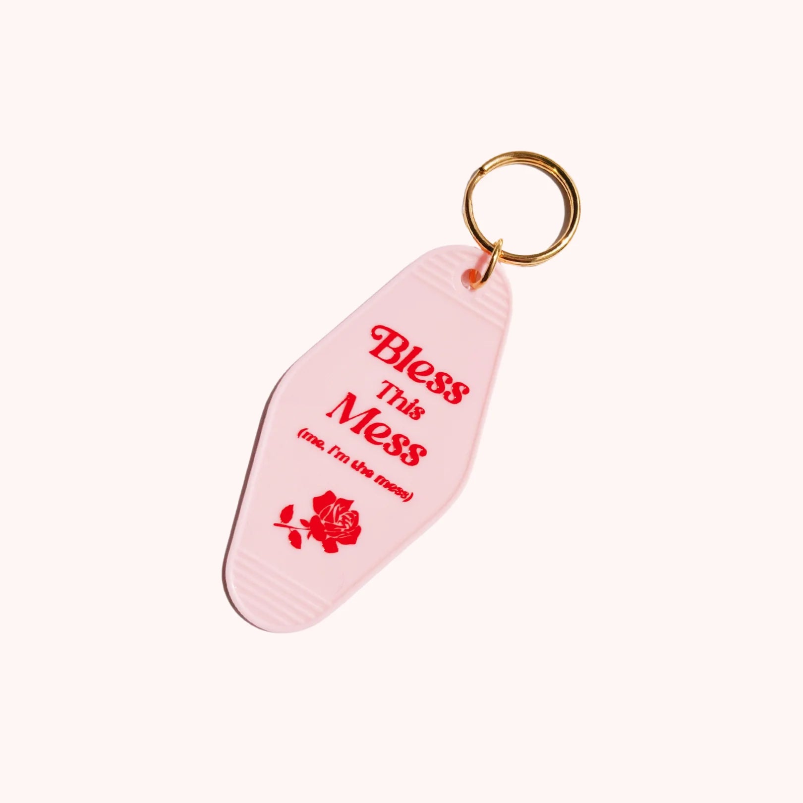 Bless This Mess Keychain