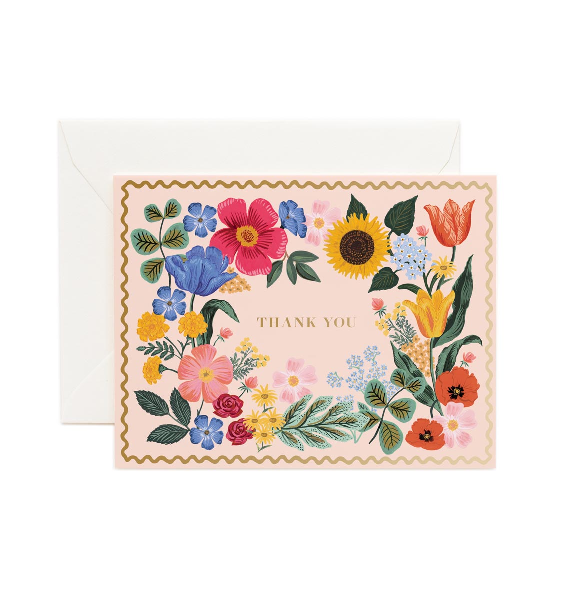 Blossom Frame Thank You Card