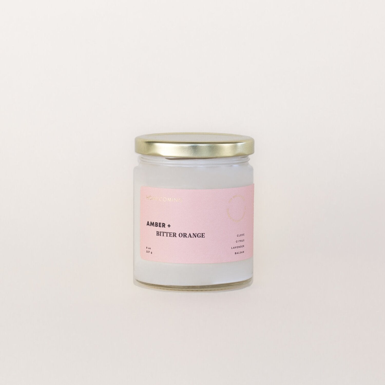 Amber + Bitter Orange Candle