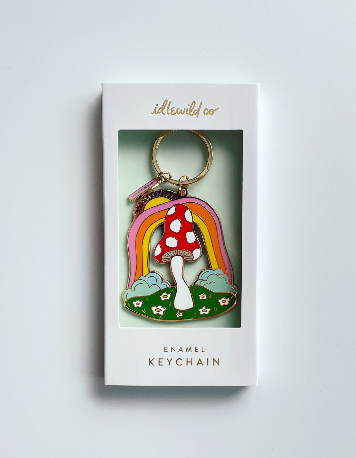 Magic Mushroom Keychain