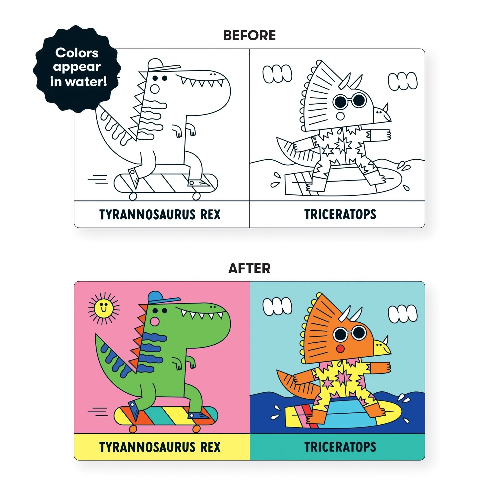 Rub-A-Dub Dinos Bath Book