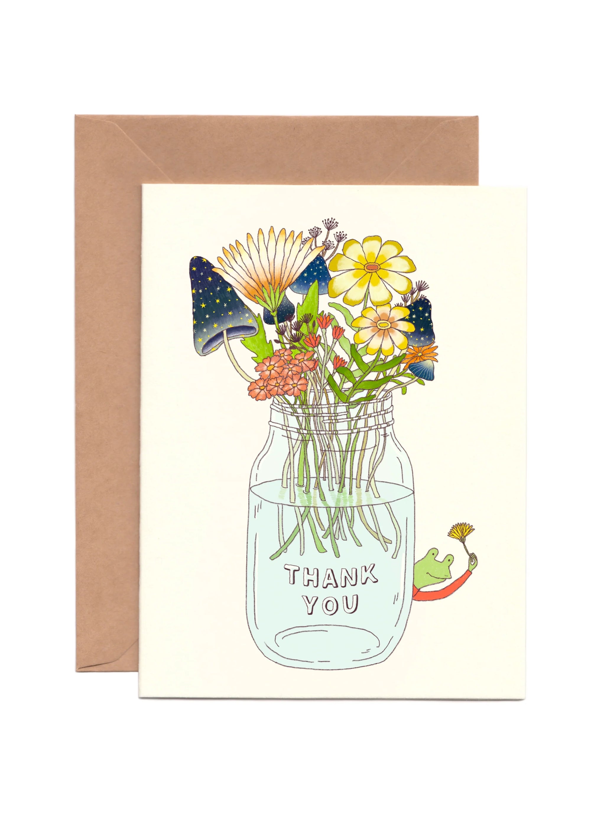 Magic Mason Jar Thank You Card