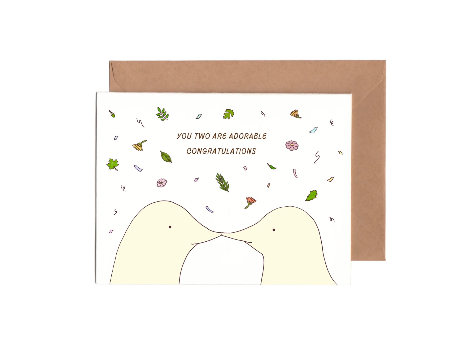 Adorable Couple Wedding Card