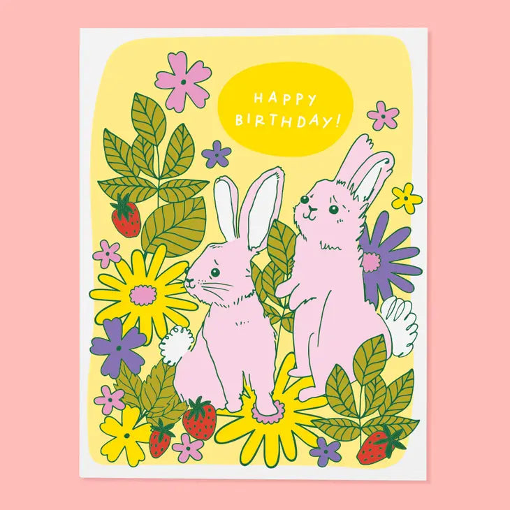 Birthday Bunnies Card