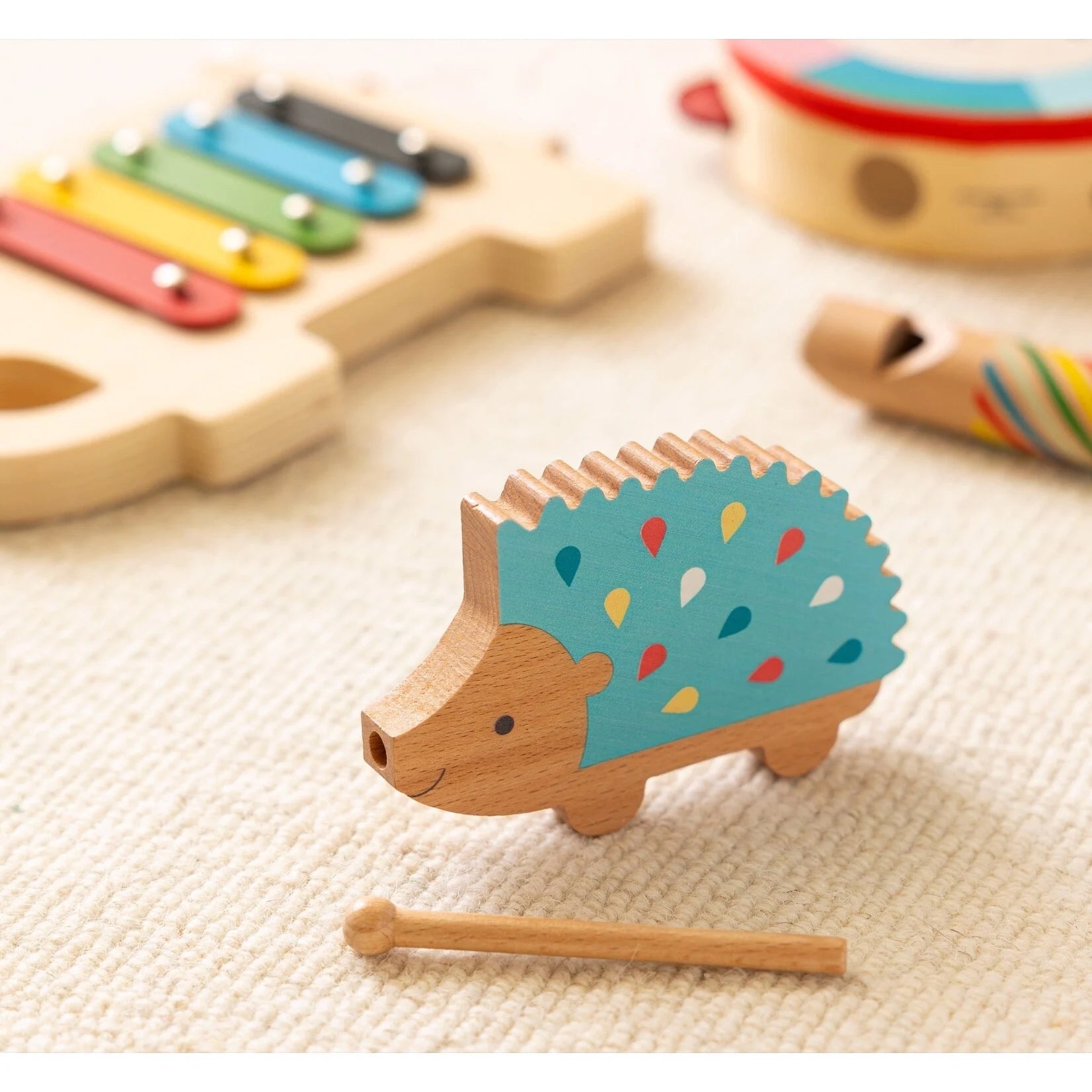 Scout Instruments Happy Hedgehog Percussion Instrument – Scout