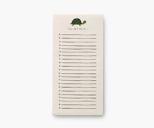 I'll Get To It Turtle Notepad
