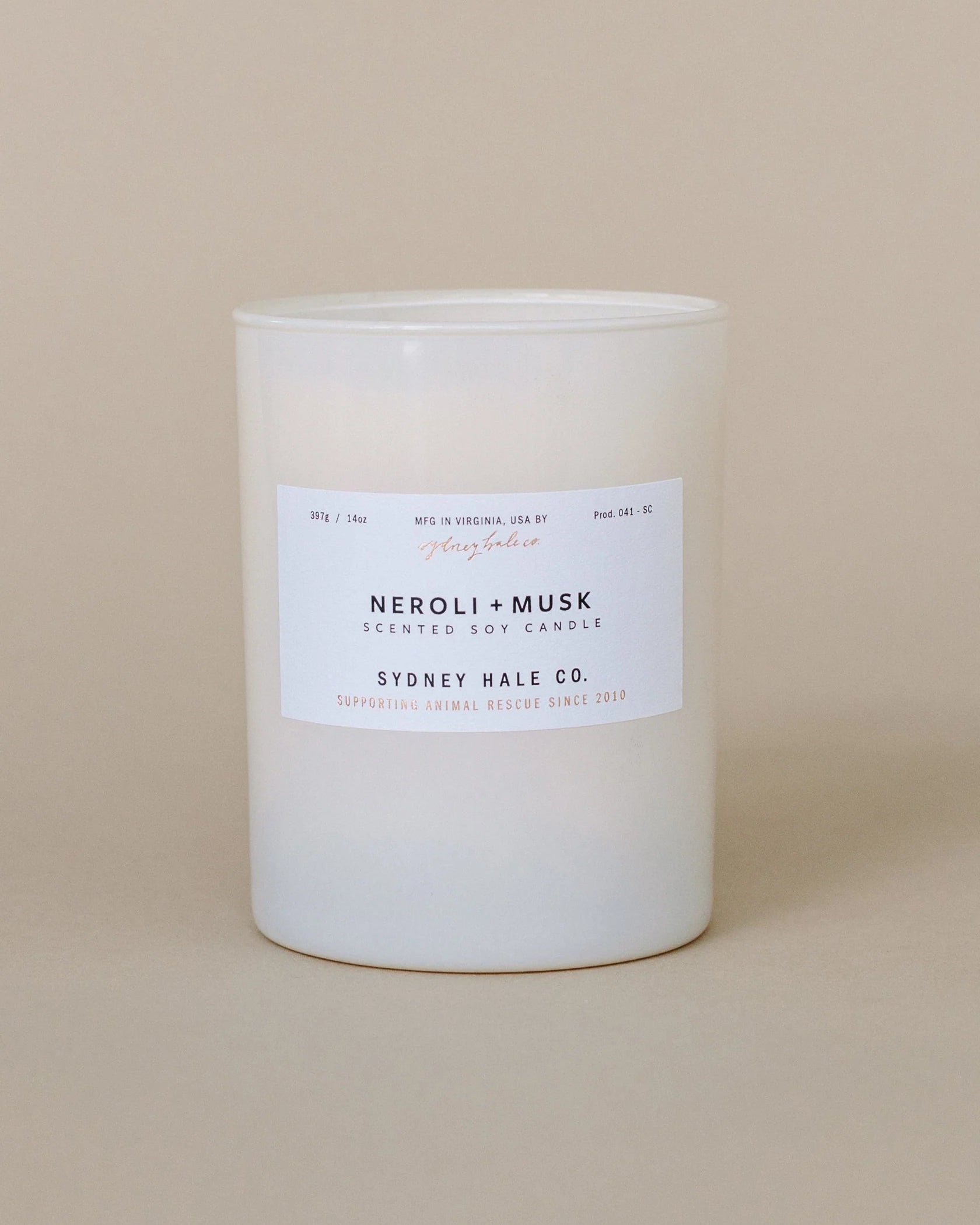 Neroli + Musk Candle
