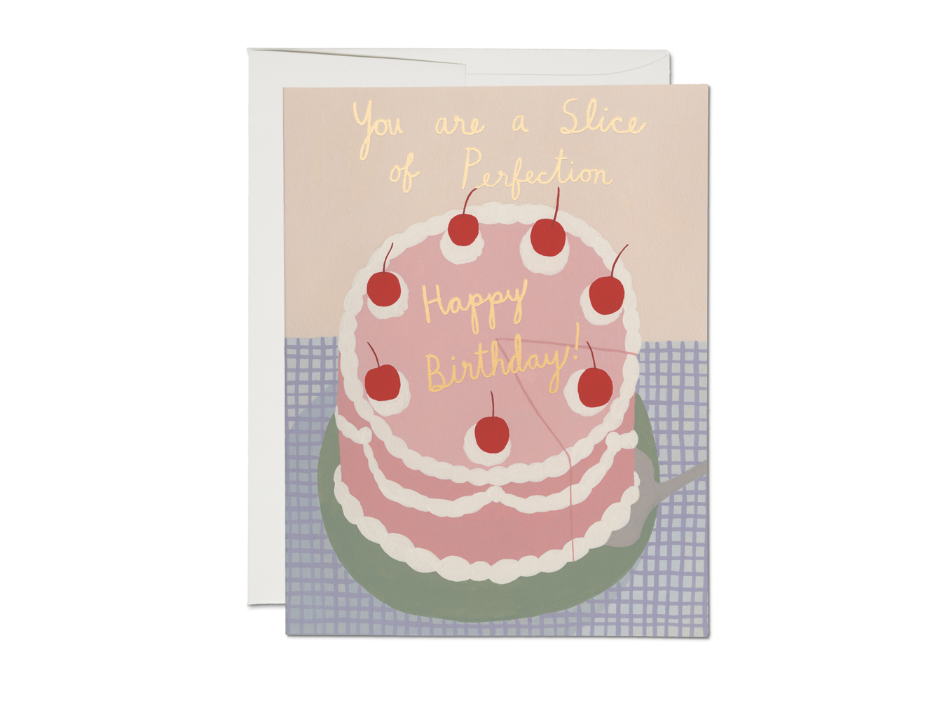 Slice of Perfection Cake Card
