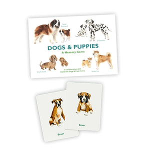 Dogs + Puppies Memory Game