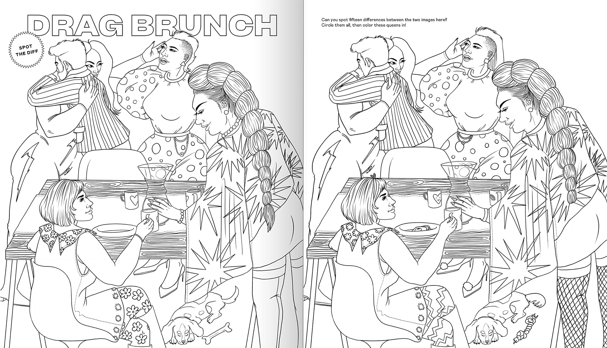 Color Me Queer Colouring Book