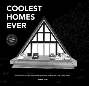 Coolest of Homes Colouring Book