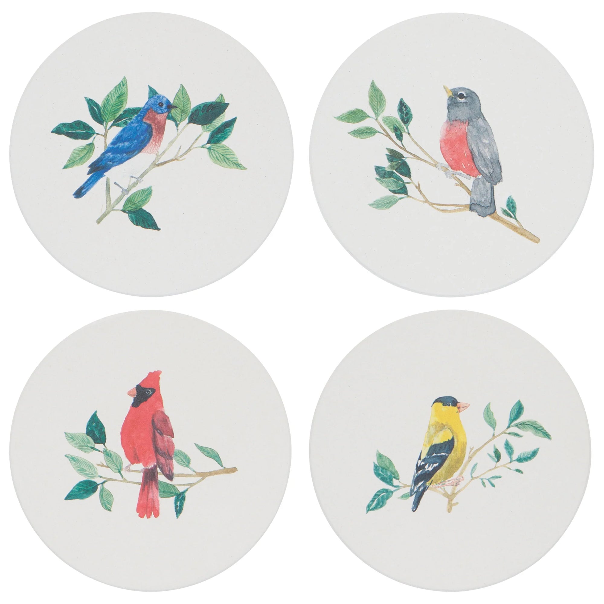 Birdsong Coaster Set