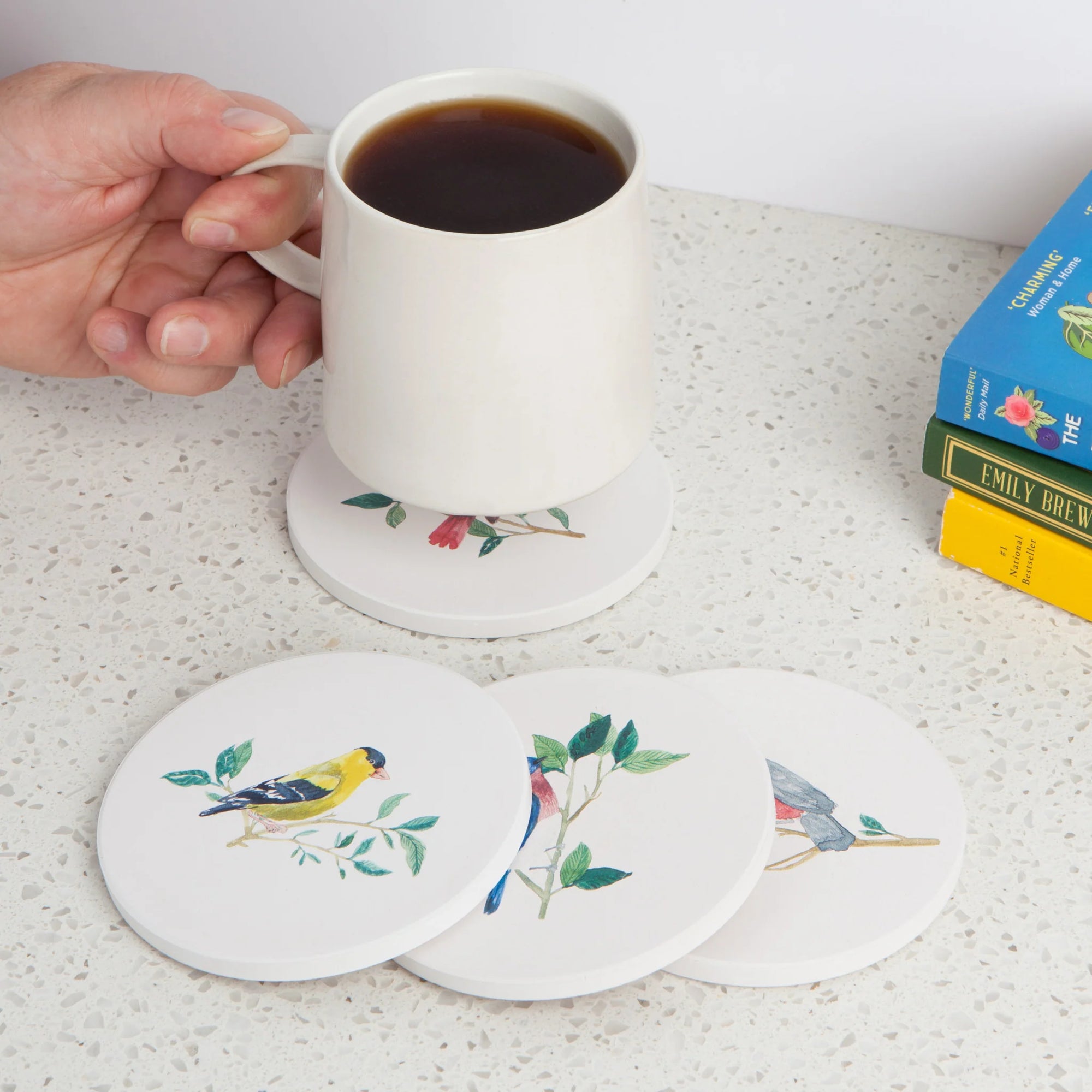 Birdsong Coaster Set