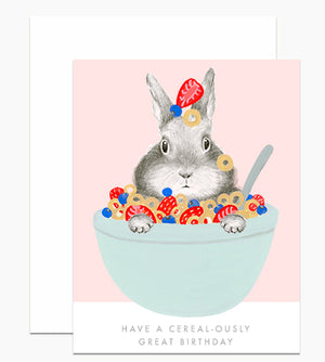 Cereal-ously Great Bday Card