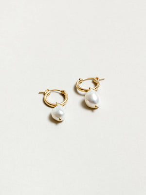 Pearl Hoops