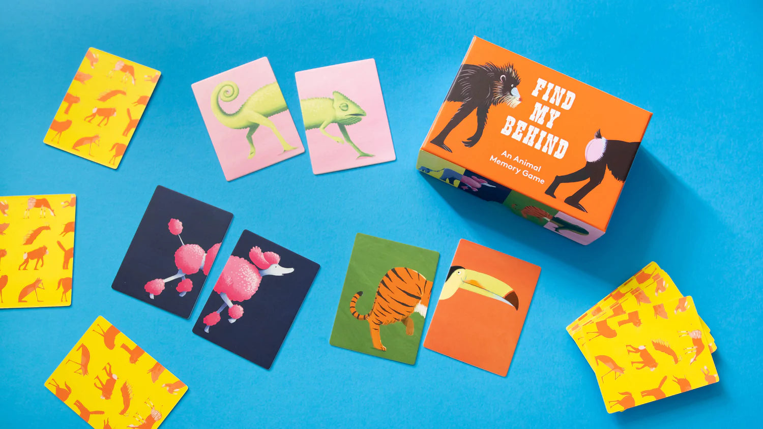 Find My Behind Memory Game