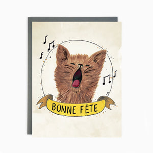 Birthday Cat Card