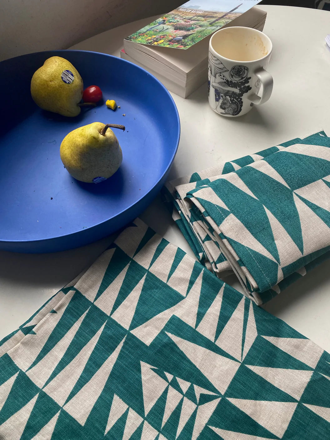 Triangles Tea Towel