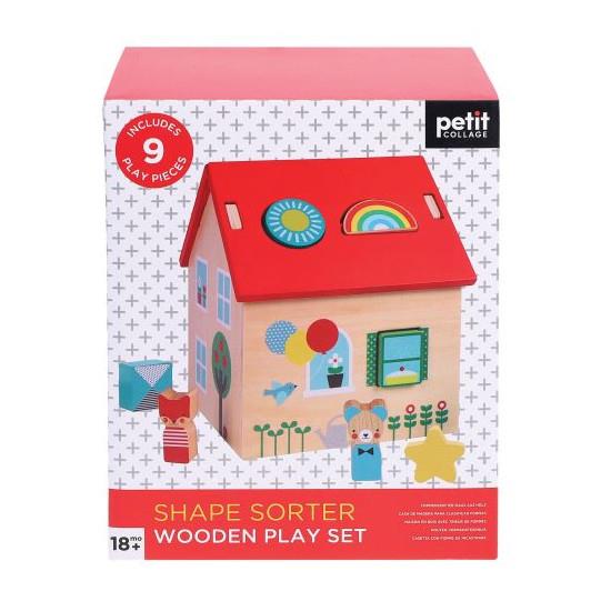 Shape Sorter Wood Play Set