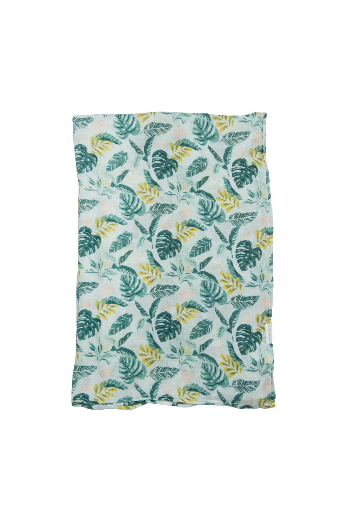 Jungle Leaves Muslin Swaddle