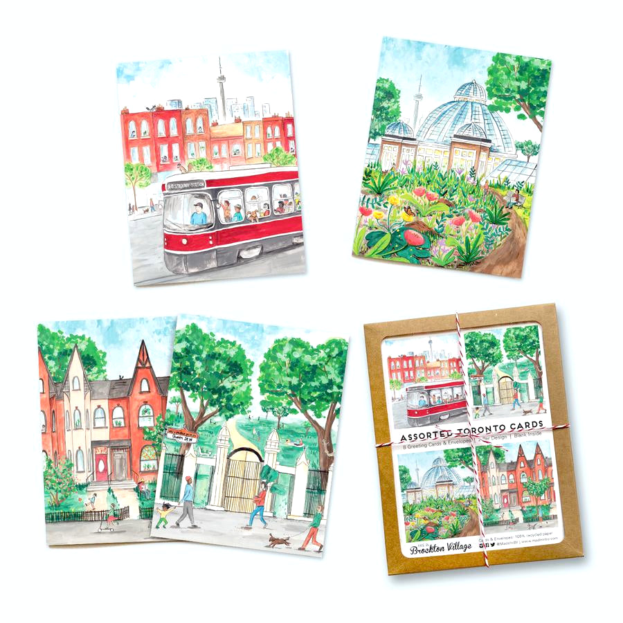 Toronto City Summer Collection Cards