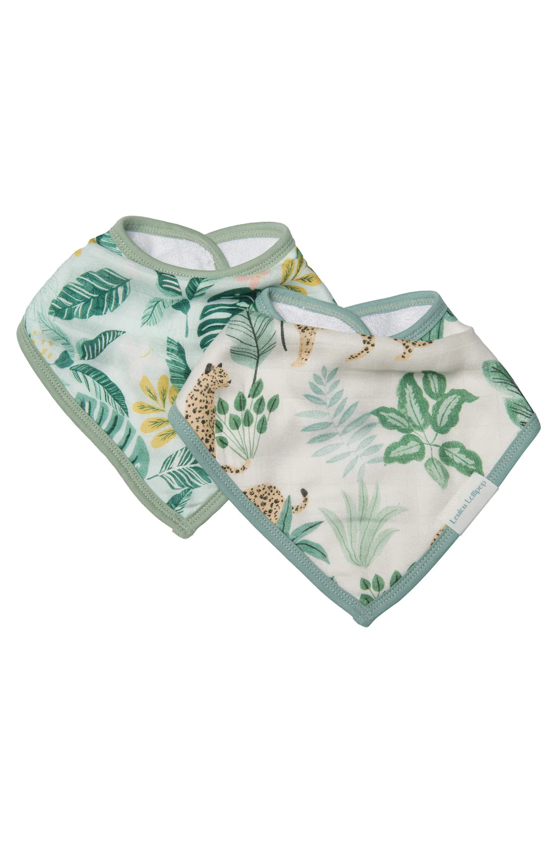 Tropical Jungle Bib Bandana Set