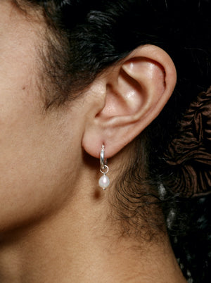 Pearl Hoops