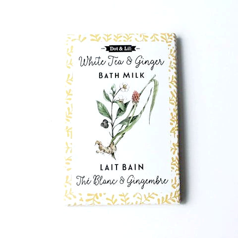 White Tea + Ginger Bath Sachet