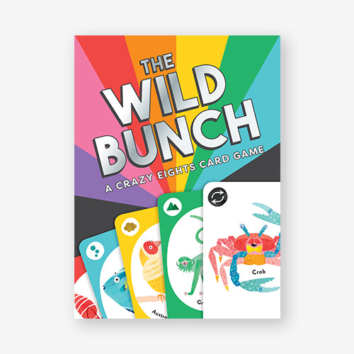 The Wild Bunch Crazy Eights Card Game