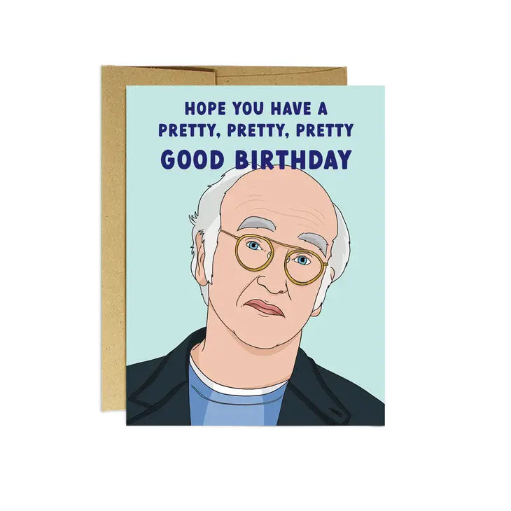 Pretty Good Larry Birthday Card – Scout