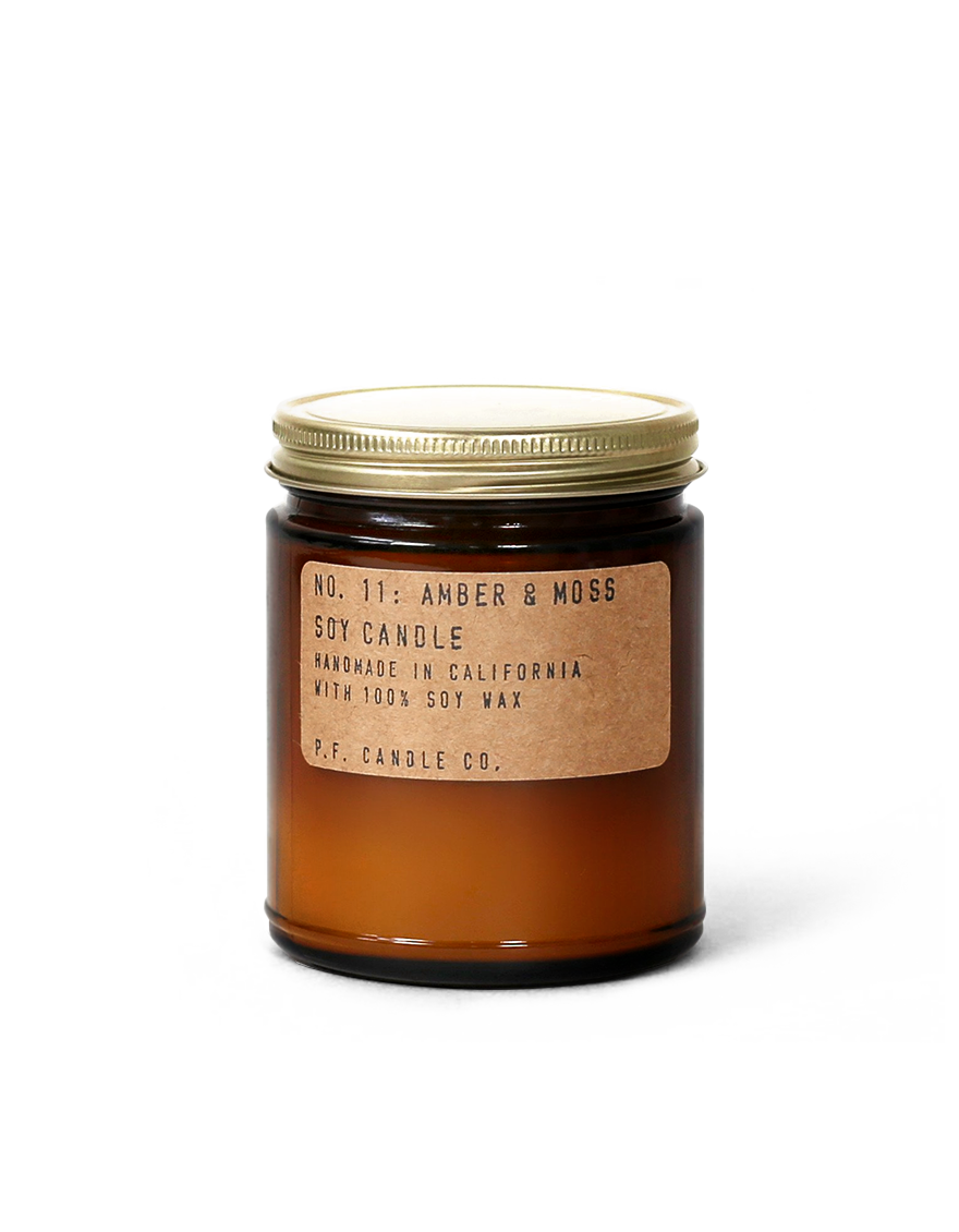 Amber + Moss Candle