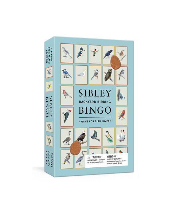 Sibley's Backyard Bird Bingo
