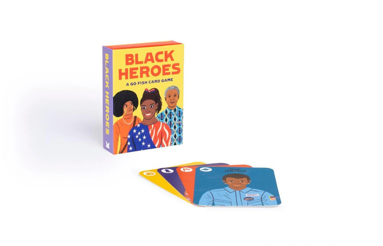 Black Heroes Go Fish Card
