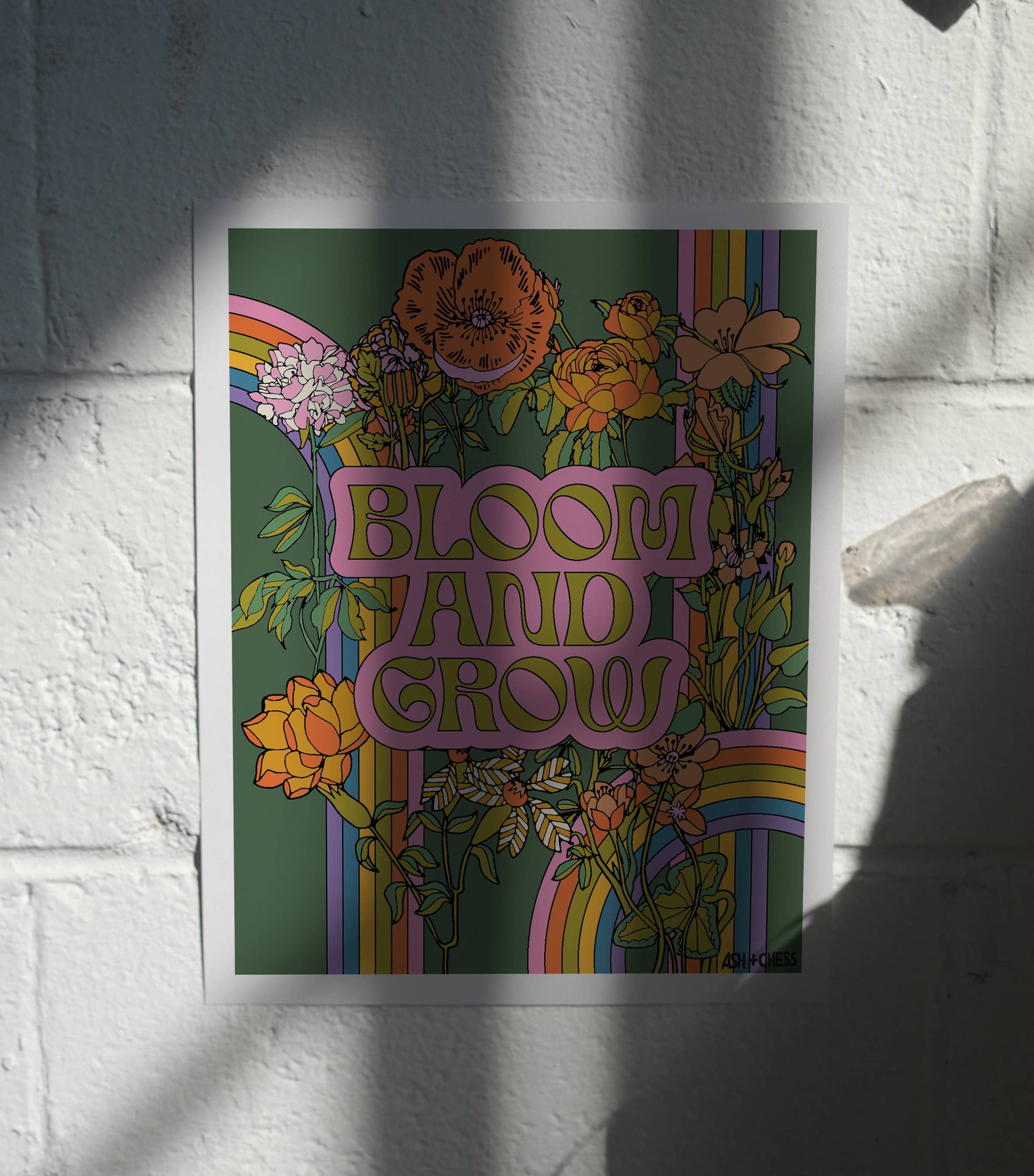 Bloom + Grow 11" x 14" Art Print
