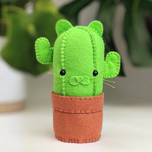 Catcus Hand Stitching Felt Kit