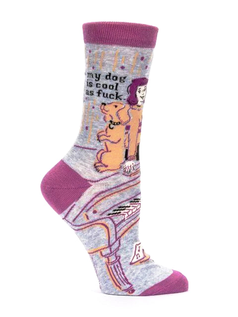 Dog is Cool as Fuck Small Socks