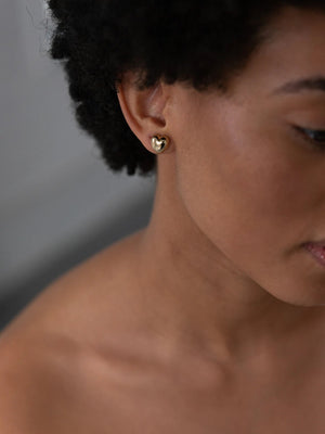 Baby Heart Studs