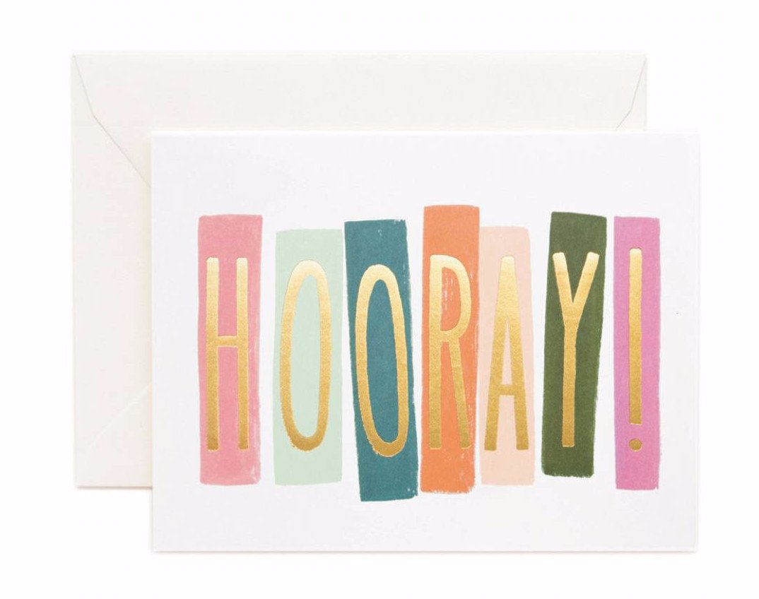 Hooray! Card