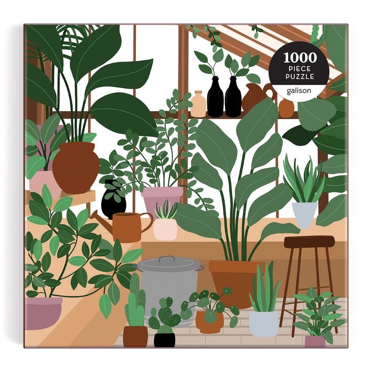 House of Plants 1000 Piece Puzzle