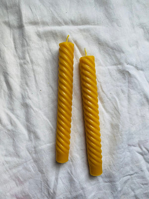 Beeswax Tapers Set/2