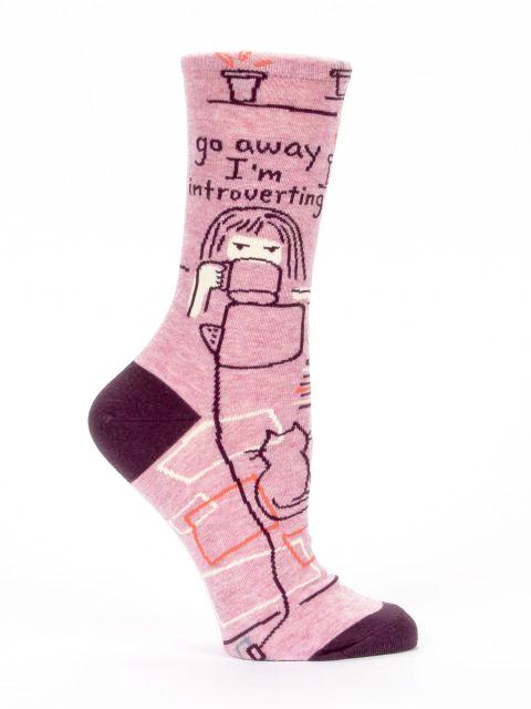 Go Away Introverting Small Socks