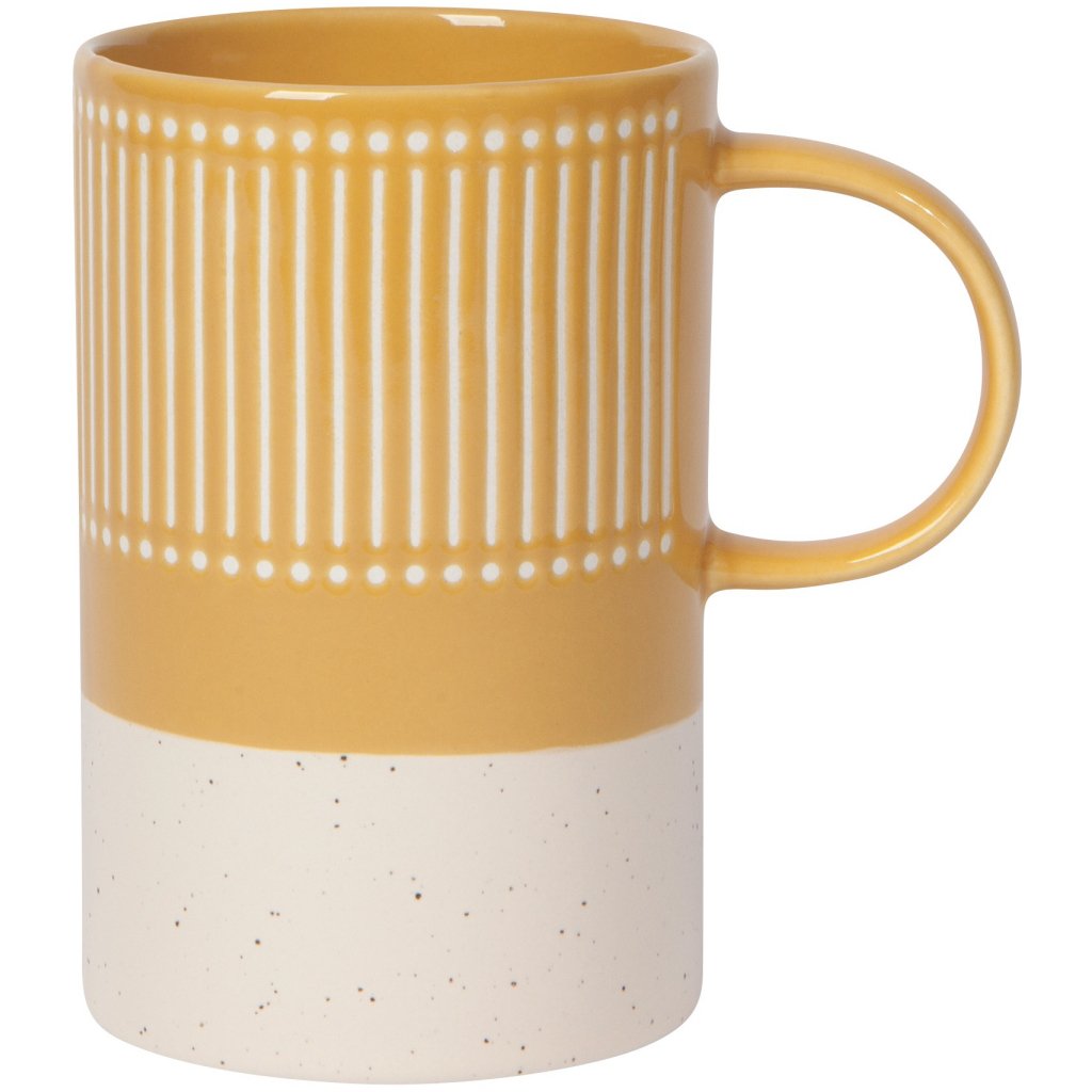 Etched Ceramic Mug