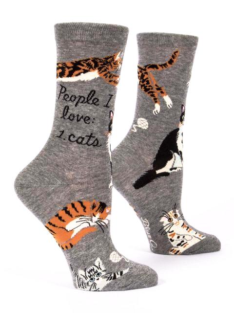 People I Love. Cats Small Socks
