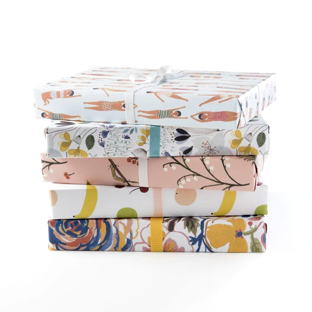 Red Cap Wrapping Paper Roll