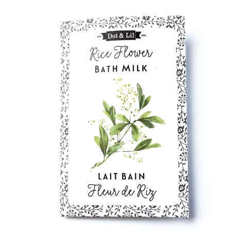 Rice Flower Bath Milk Sachet