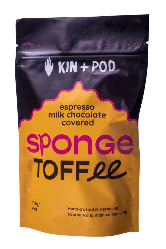 Espresso-Milk Chocolate Sponge Toffee